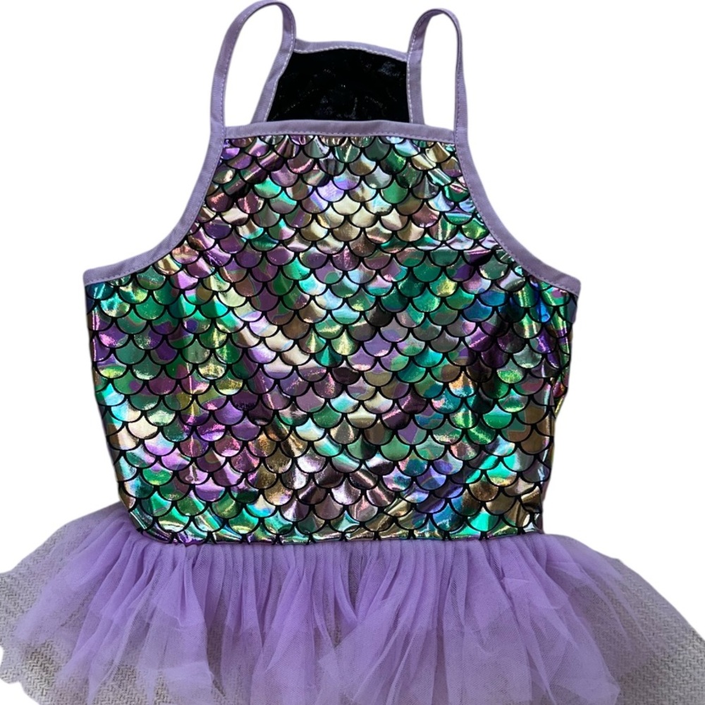 NEW Mermaid Dog Halloween Costume Small/Medium Puppy Pet Siren Purple - Picture 5 of 5